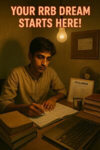 RRB Exam Details 2025 Study Preparation Scene