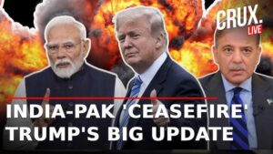 OperationSindoor LoC पर सैनिक सूर्यास्त के समय निगरानी करते हुए, पहलगाम आतंकी हमला 2025 के बाद सीजफायर उल्लंघन की स्थिति को दर्शाते हुए"