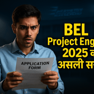BEL Project Engineer 2025 भर्ती का असली सच - ध्रुव राठी स्टाइल थंबनेल पोस्टर"